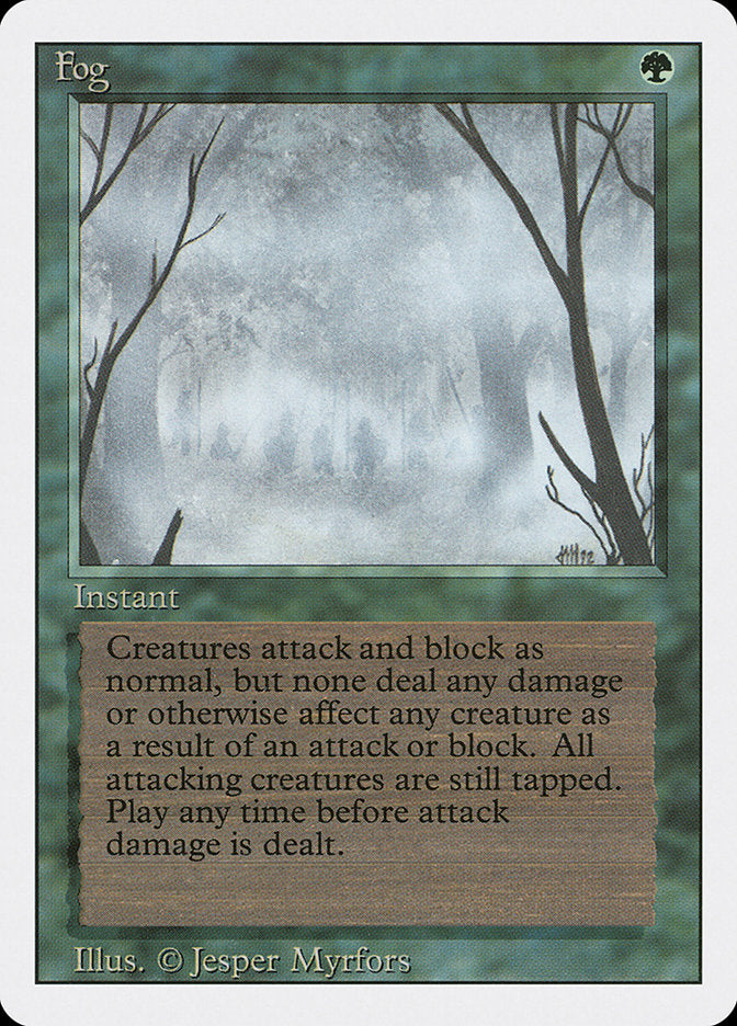 Neblina / Fog - Magic: The Gathering - MoxLand