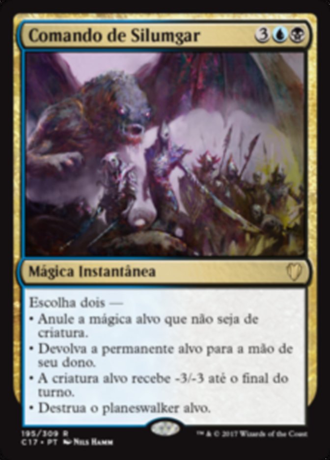 Comando de Silumgar / Silumgar's Command - Magic: The Gathering - MoxLand