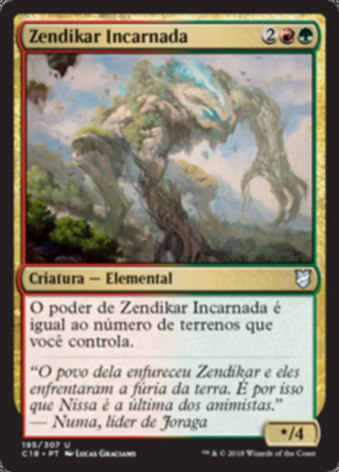 Zendikar Incarnada / Zendikar Incarnate - Magic: The Gathering - MoxLand