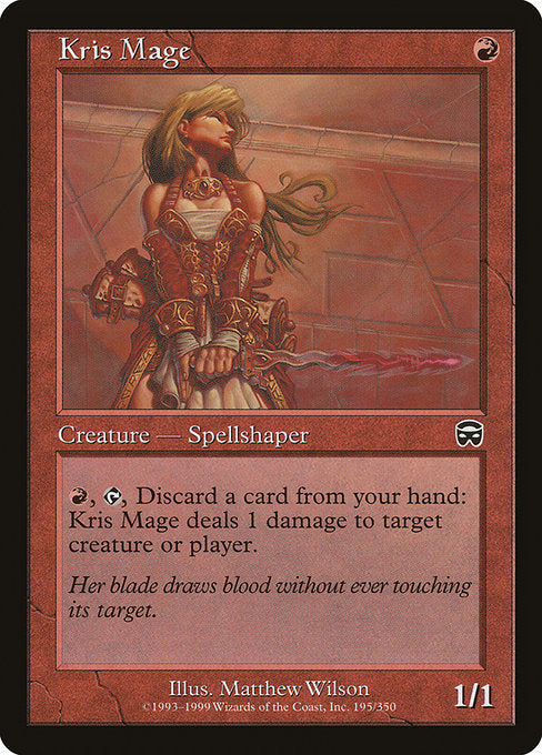 Mago do Cris / Kris Mage - Magic: The Gathering - MoxLand