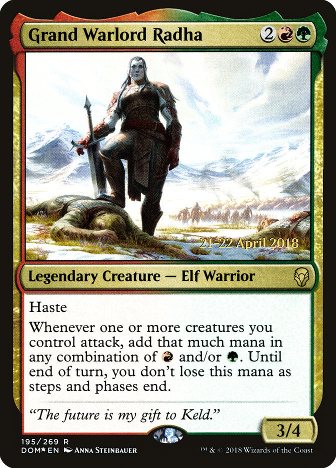 Radha, Grã-senhora da Guerra / Grand Warlord Radha - Magic: The Gathering - MoxLand