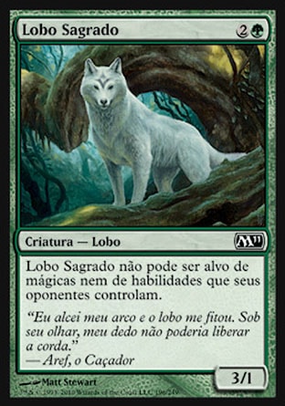 Lobo Sagrado / Sacred Wolf - Magic: The Gathering - MoxLand