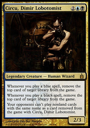 Circu, Lobotomista Dimir / Circu, Dimir Lobotomist - Magic: The Gathering - MoxLand