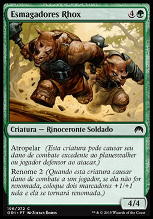 Esmagadores Rhox / Rhox Maulers - Magic: The Gathering - MoxLand