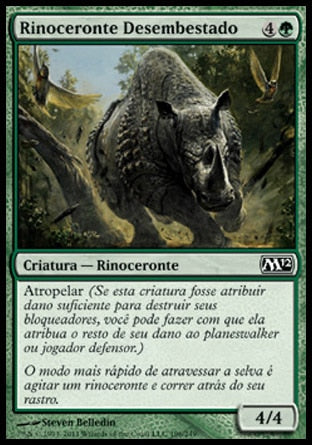 Rinoceronte Desembestado / Stampeding Rhino - Magic: The Gathering - MoxLand