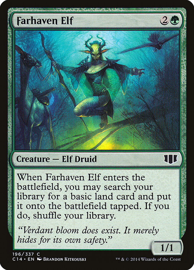 Elfo Porto-Longínquo / Farhaven Elf - Magic: The Gathering - MoxLand