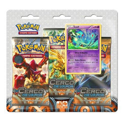 Blister Triplo - Cerco de Vapor XY 11 Azelf - Pokémon TCG - MoxLand