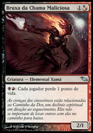 Bruxa da Chama Maliciosa / Spiteflame Witch - Magic: The Gathering - MoxLand