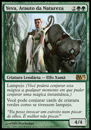 Yeva, Arauto da Natureza / Yeva, Nature's Herald - Magic: The Gathering - MoxLand