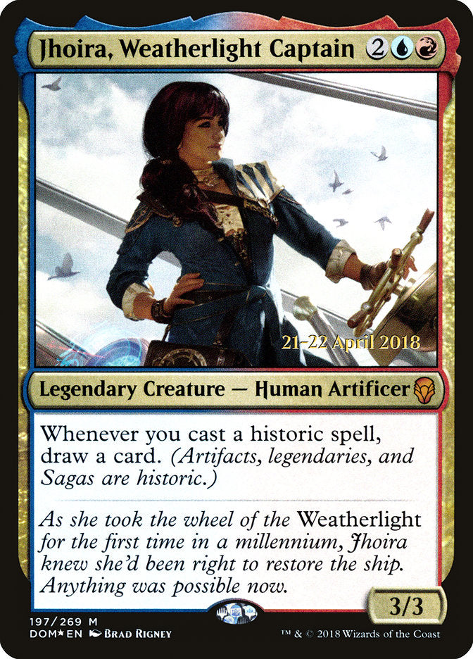 Jhoira, Capitã do Bons Ventos / Jhoira, Weatherlight Captain - Magic: The Gathering - MoxLand