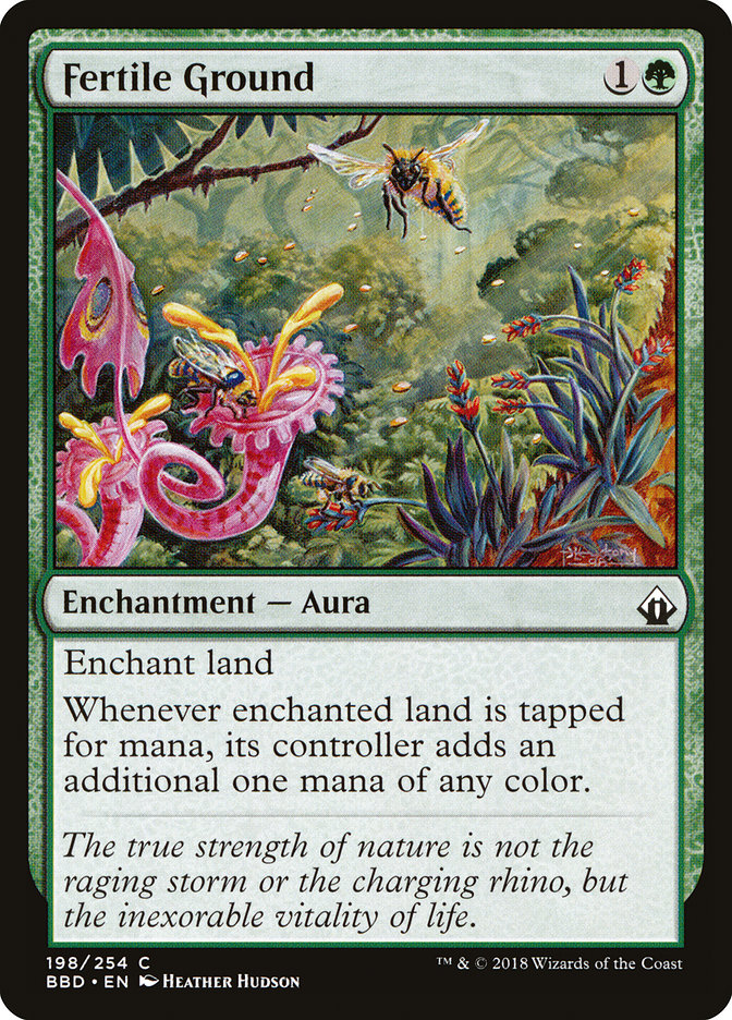 Solo Fértil / Fertile Ground - Magic: The Gathering - MoxLand