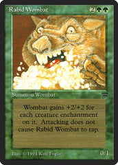 Vombate Raivoso / Rabid Wombat - Magic: The Gathering - MoxLand