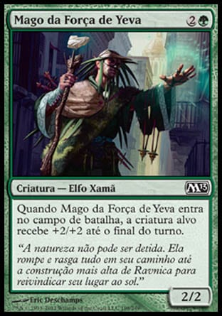 Mago da Força de Yeva / Yeva's Forcemage - Magic: The Gathering - MoxLand