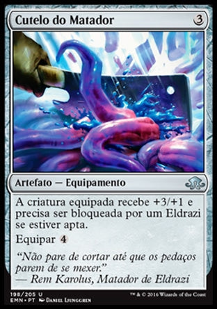 Cutelo do Matador / Slayer's Cleaver - Magic: The Gathering - MoxLand