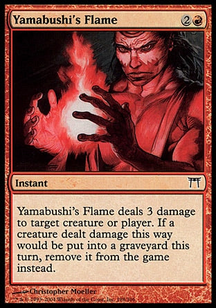 Chama de Yamabushi / Yamabushi's Flame - Magic: The Gathering - MoxLand