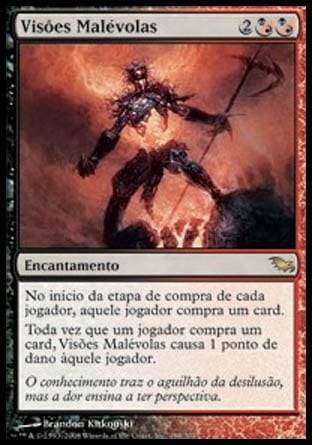 Visões Malévolas / Spiteful Visions - Magic: The Gathering - MoxLand