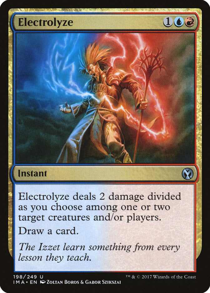 Eletrolisar / Electrolyze - Magic: The Gathering - MoxLand