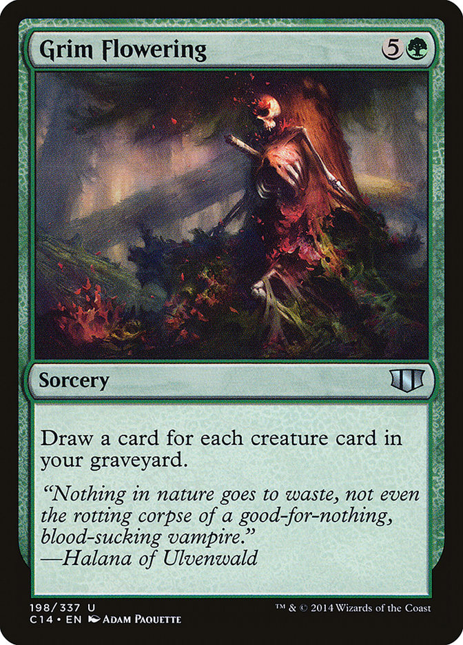 Florescência Sombria / Grim Flowering - Magic: The Gathering - MoxLand