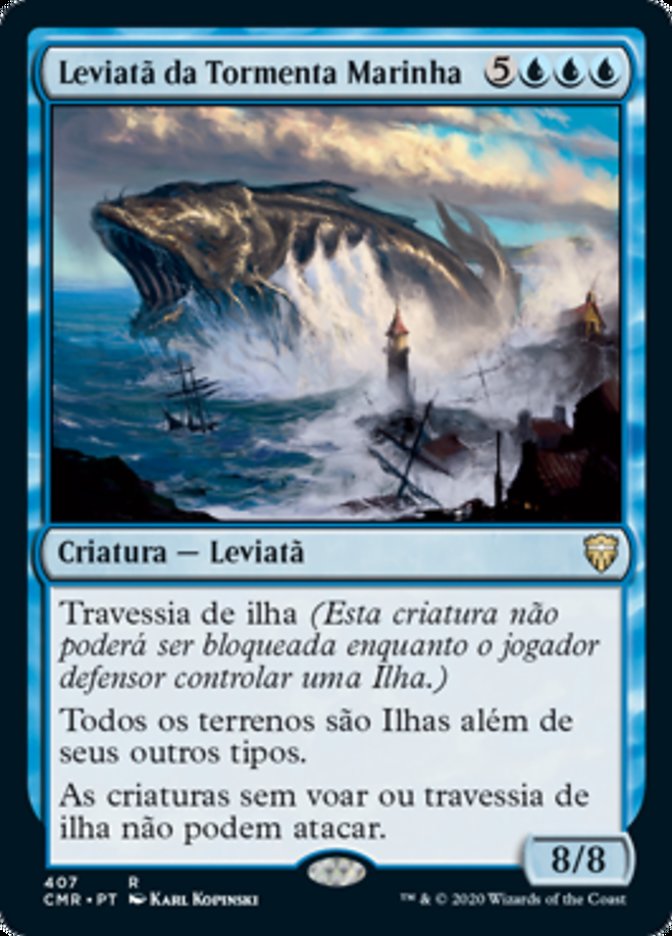 Leviatã da Tormenta Marinha / Stormtide Leviathan - Magic: The Gathering - MoxLand