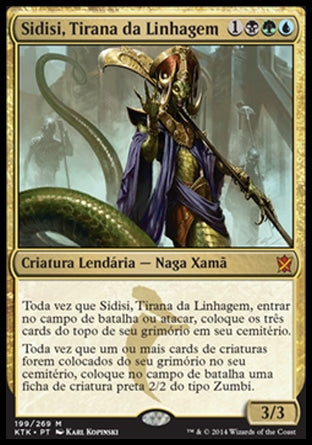 Sidisi, Tirana da Linhagem / Sidisi, Brood Tyrant - Magic: The Gathering - MoxLand