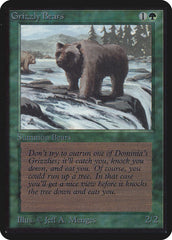 Ursos Cinzentos / Grizzly Bears - Magic: The Gathering - MoxLand