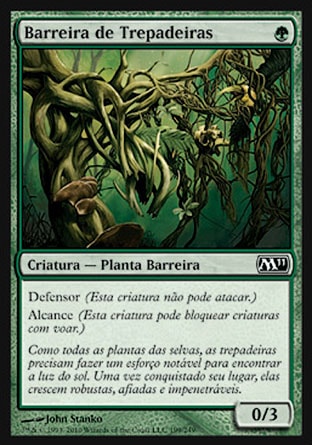 Barreira de Trepadeiras / Wall of Vines - Magic: The Gathering - MoxLand