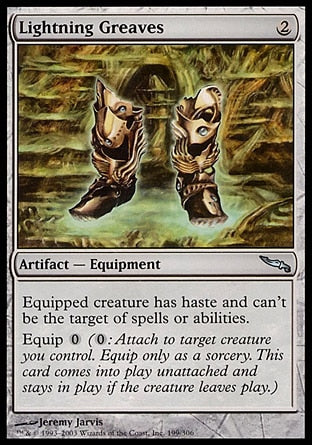 Grevas Faiscantes / Lightning Greaves - Magic: The Gathering - MoxLand