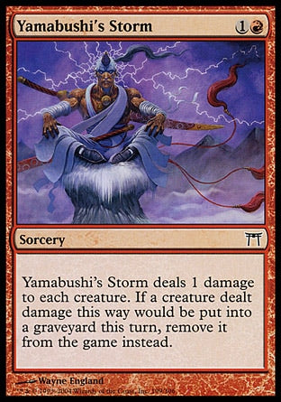 Tempestade de Yamabushi / Yamabushi's Storm - Magic: The Gathering - MoxLand