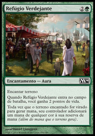 Refúgio Verdejante / Verdant Haven - Magic: The Gathering - MoxLand