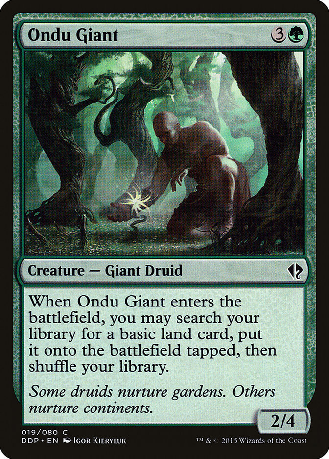 Gigante de Ondu / Ondu Giant - Magic: The Gathering - MoxLand