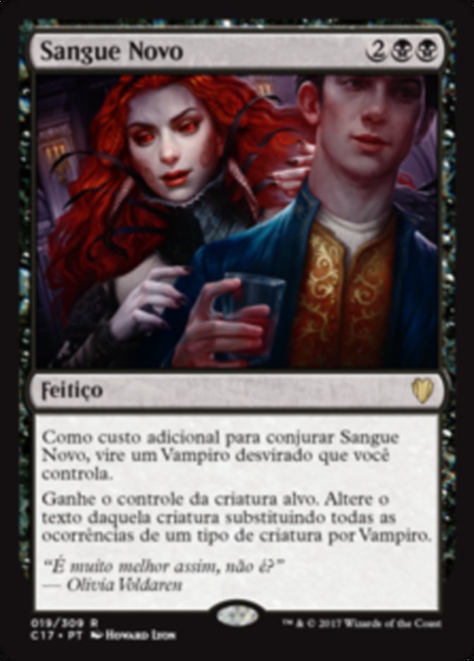 Sangue Novo / New Blood - Magic: The Gathering - MoxLand