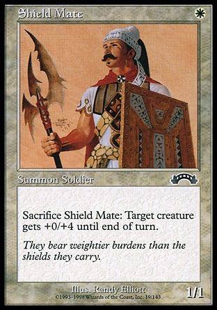 Escudeiro de Infantaria / Shield Mate - Magic: The Gathering - MoxLand