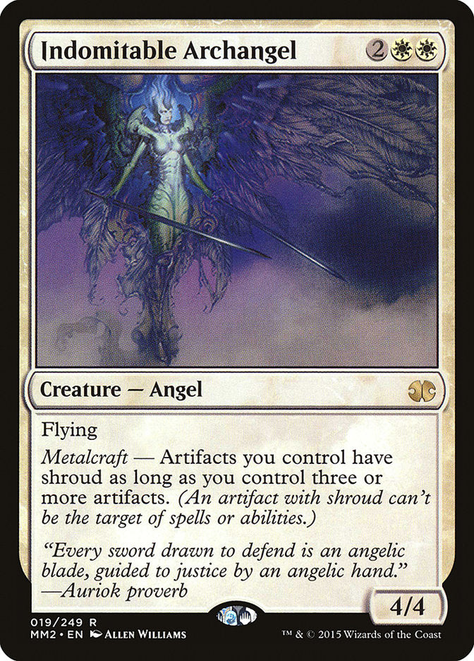 Arcanjo Indomável / Indomitable Archangel - Magic: The Gathering - MoxLand