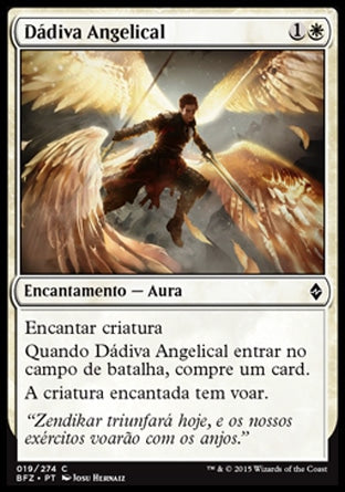 Dádiva Angelical / Angelic Gift - Magic: The Gathering - MoxLand