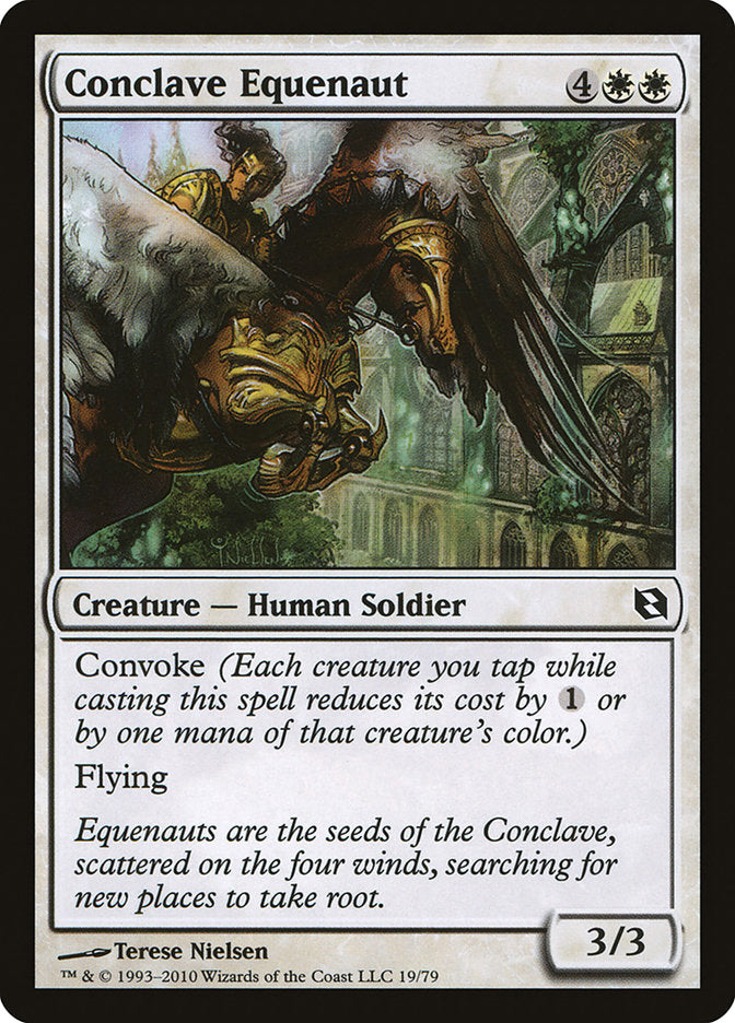 Viajante Eqüestre do Conclave / Conclave Equenaut - Magic: The Gathering - MoxLand