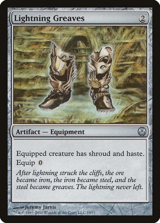 Grevas Faiscantes / Lightning Greaves - Magic: The Gathering - MoxLand