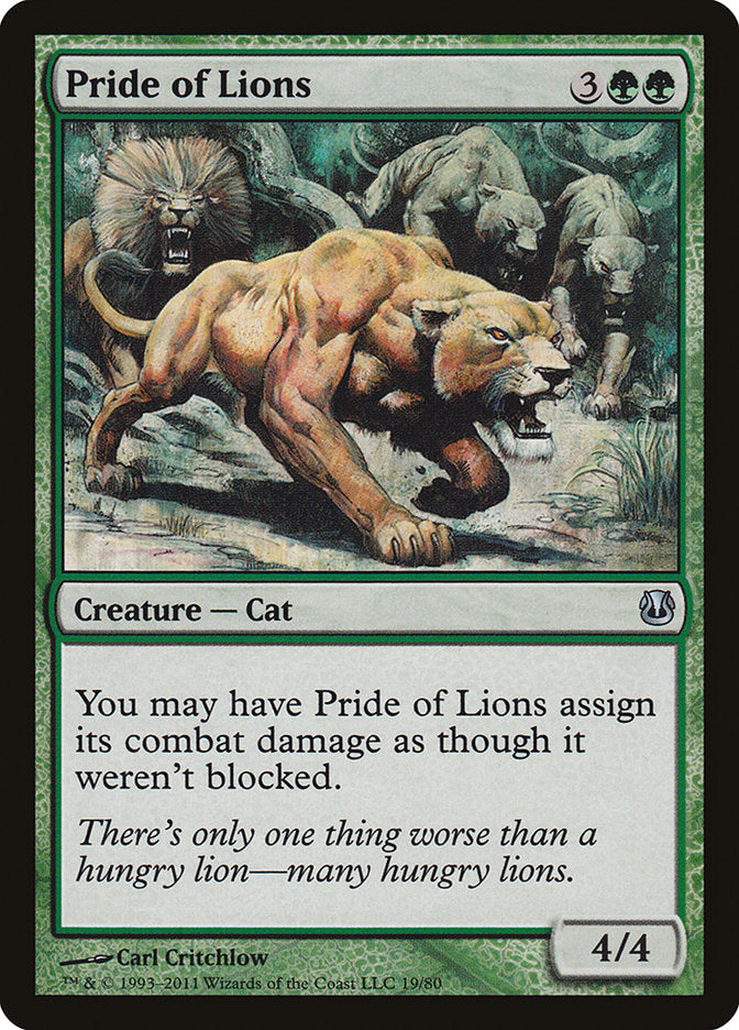 Bando de Leões / Pride of Lions - Magic: The Gathering - MoxLand