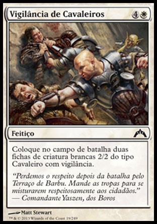 Vigilância de Cavaleiros / Knight Watch - Magic: The Gathering - MoxLand