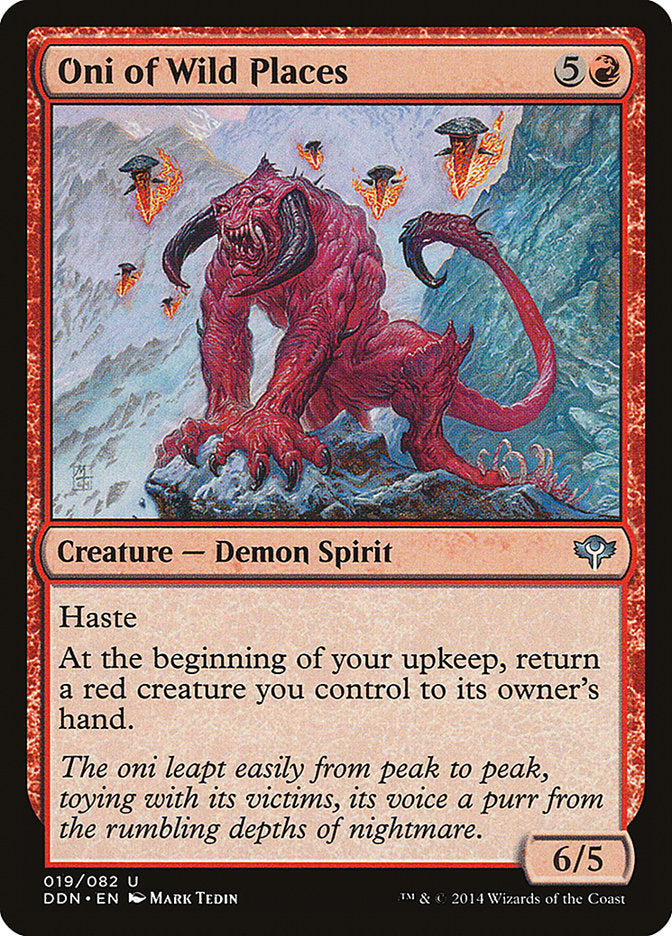 Oni dos Lugares Selvagens / Oni of Wild Places - Magic: The Gathering - MoxLand