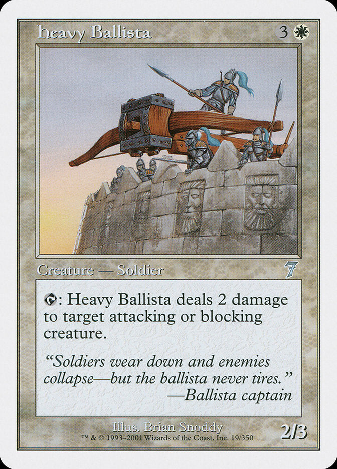 Balista Pesada / Heavy Ballista - Magic: The Gathering - MoxLand