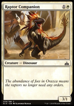Companheiro Raptor / Raptor Companion - Magic: The Gathering - MoxLand