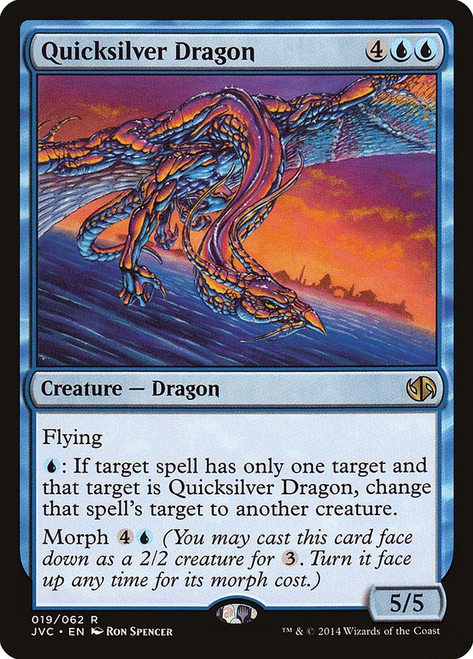 Dragão de Mercúrio / Quicksilver Dragon - Magic: The Gathering - MoxLand