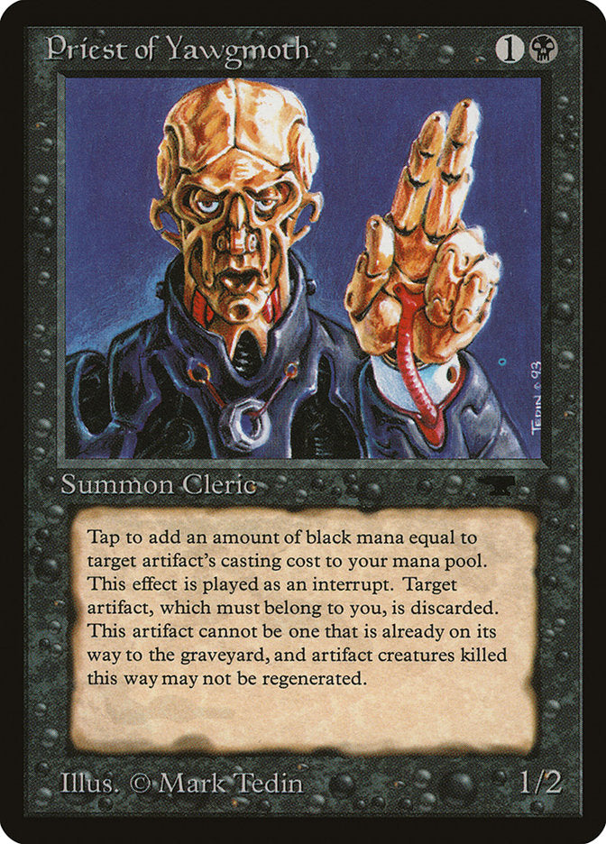 Priest of Yawgmoth / Priest of Yawgmoth - Magic: The Gathering - MoxLand