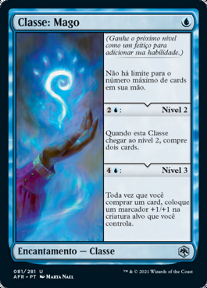 Classe: Mago / Wizard Class - Magic: The Gathering - MoxLand