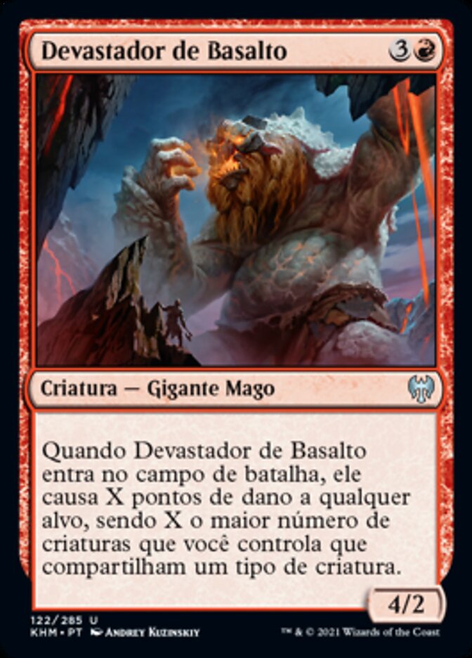 Devastador de Basalto / Basalt Ravager - Magic: The Gathering - MoxLand
