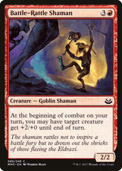 Xamã do Chocalho-de-Guerra / Battle-Rattle Shaman - Magic: The Gathering - MoxLand