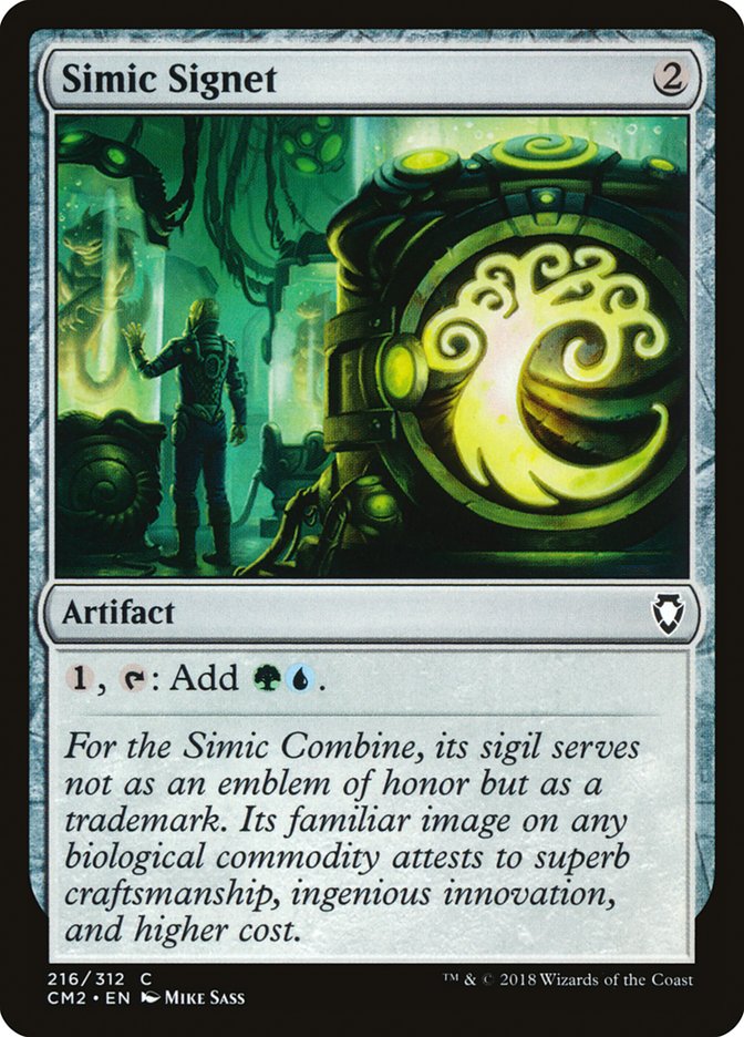 Sinete Simic / Simic Signet - Magic: The Gathering - MoxLand