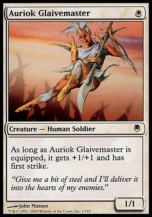 Aurioque Mestre do Gládio / Auriok Glaivemaster - Magic: The Gathering - MoxLand