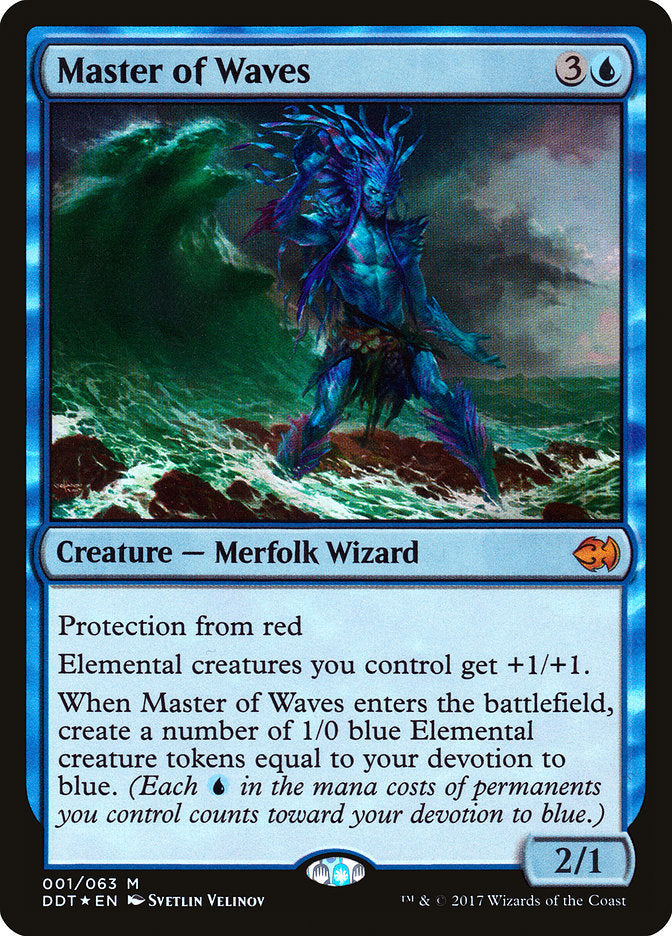 Mestre das Ondas / Master of Waves - Magic: The Gathering - MoxLand