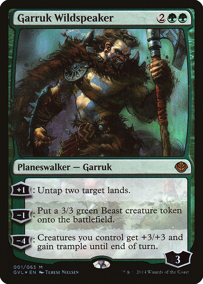 Garruk Falabravo / Garruk Wildspeaker - Magic: The Gathering - MoxLand